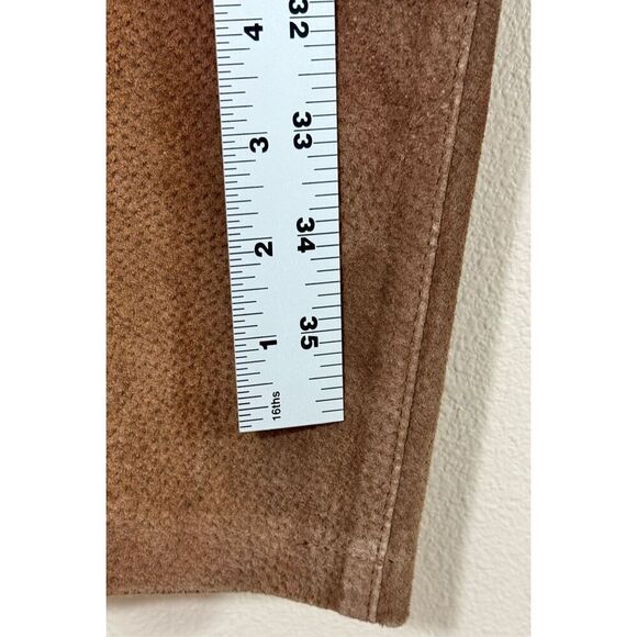 NWT Genuine Leather BlankNYC Lined Straight Wide Pants Women's Size 30 - Picture 12 of 14